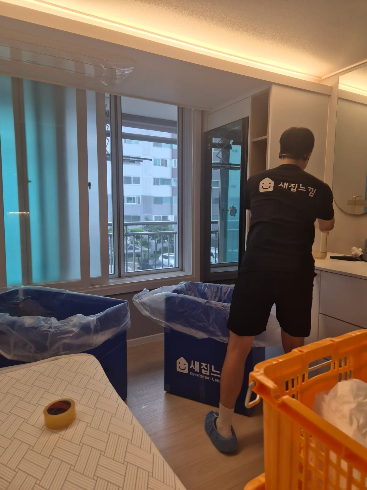 아산 새집느낌 전용 이사 박스·크레이트 적재