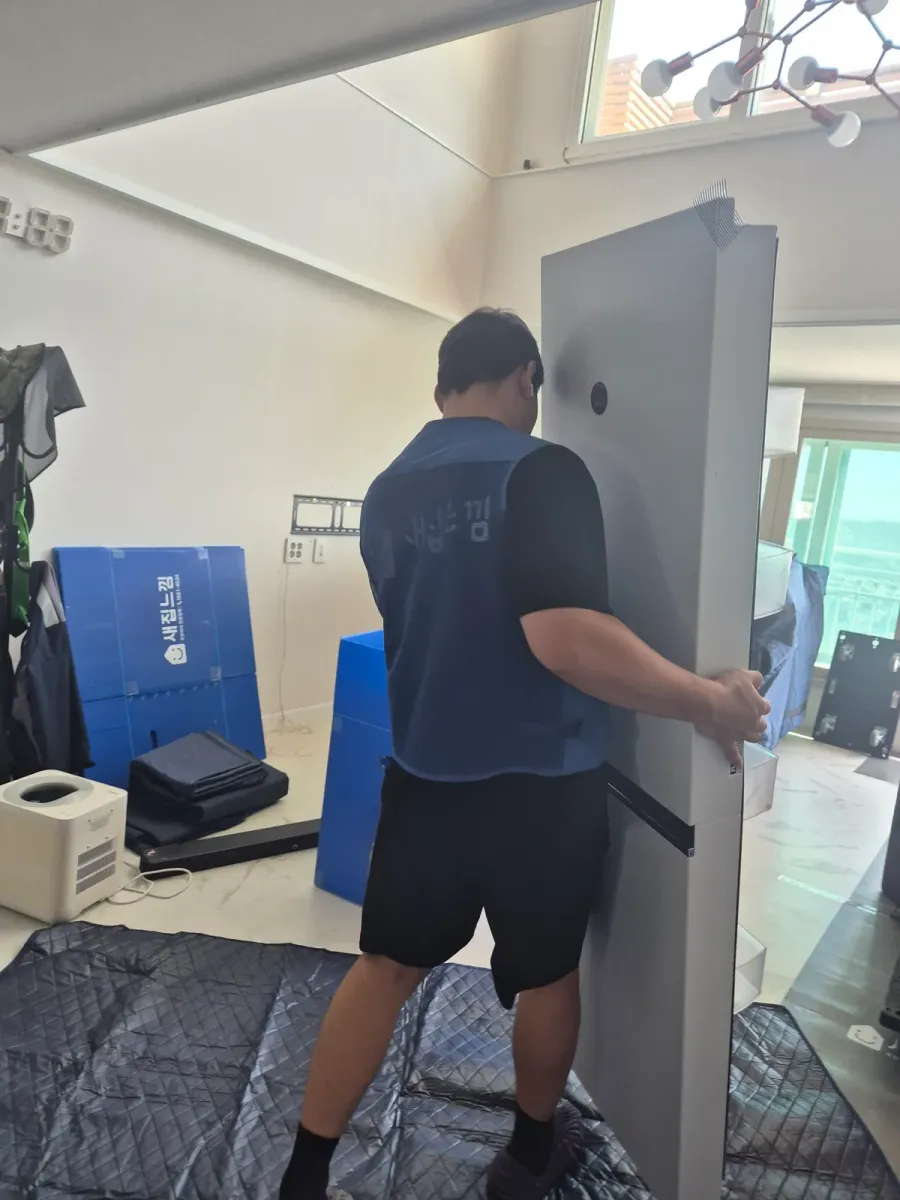 아산 새집느낌 포장이사 작업 현장